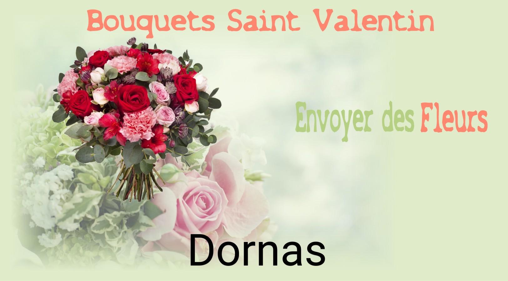 Roses de Saint-Valentin livrées à Dornas